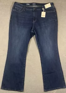 a.n.a Plus 22W Slim Boot Jeans Mid-Rise Medium/Light Wash Denim Neu mit Etikett Damen - Bild 1 von 9