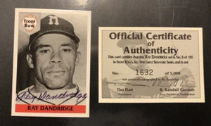 Ray Dandridge all time great signature series - Picture 1 of 3