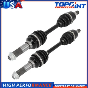 2Pc For 07-12 Yamaha Grizzly 350 08-12 Big Bear 400 4x4 Front Left Right CV Axle - Picture 1 of 16