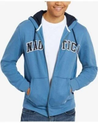 Nautica Mens Full-Zip Logo Hoodie, Size XXL - Image 1 of 2