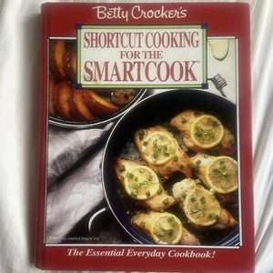 Vintage 1988 "Betty Crocket’s Shortcut Cooking For The Smartcook" Hardcover Book - Imagen 1 de 2