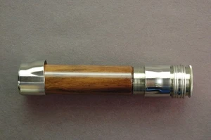 FLY ROD REEL SEAT Walnut 11353 Screwlock Nickel Silver 0.375" bore - Picture 1 of 8