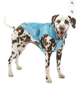 2er Pack North Country Mantel Coastal Blue M mit Kurgo Zippy Napf für Hund - Bild 1 von 4