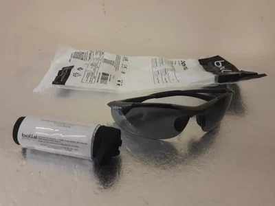 BOLLE CONTOUR Safety Glasses Clear Smoke ESP Lens Anti-Fog Anti-Scratch FREE Bag - Image 1 of 4