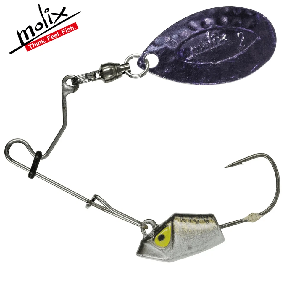 Señuelo de cebo de alambre de pesca ultra ligero MOLIX RS Spinnerbait 3,5 g/17 Alaska Sunrise Foto 1 de 1