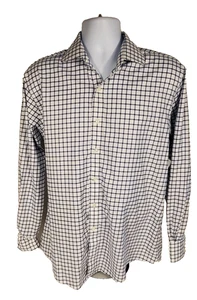 Camisa de vestir Brooks Brothers Regent Fit manga larga para hombre talla 16 1/2-34 (N4) - Imagen 1 de 7