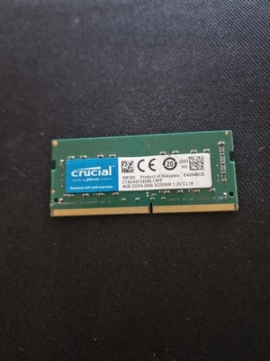 CRUCIAL DDR4 4GB 2666 MHz PC4-21300 Laptop SODIMM Notebook Memory RAM 1 pcs 4GB - Image 1 of 3