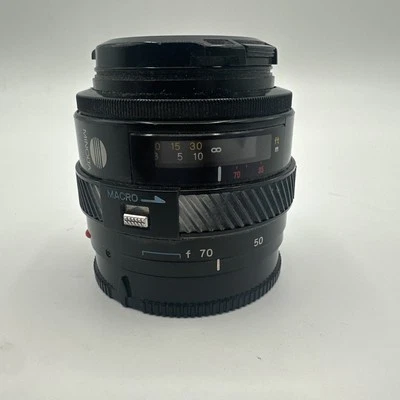 Minolta Maxxum AF Zoom 35-70mm 1:4 Macro Lens With Caps - Image 1 of 4