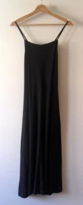 SUNSPEL - Robe longue à bretelles Interlock coton noir taille 2 = 38 - Picture 1 of 7