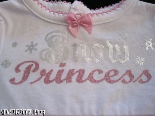 BABY GLAM~VESTIDO ROSA/BLANCO PRINCESA DE NIEVE NIÑA~NUEVO EN CAJA~3M~6M~9M~NUEVO CON ETIQUETAS Foto 1 de 1