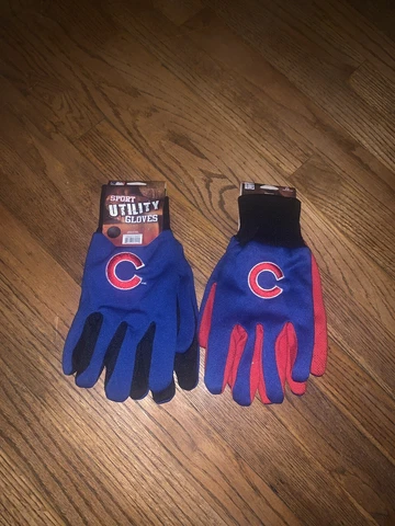 MLB officially licensed Chicago Cubs sport utility grip work gloves New with tag Cover
