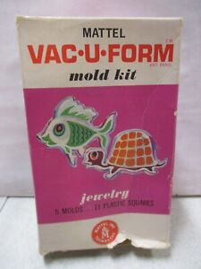 1962 Mattel Vac-u-Form Kit stampi lotto 2