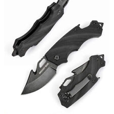 MOSSY OAK Black Folding Pocket Knife 2.5 Inch Stainless Steel Drop Point Blade