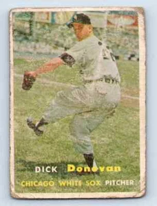 1957 Topps Dick Donovan Chicago White Sox #181 - Picture 1 of 2