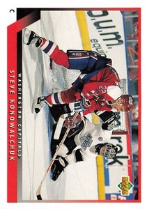 Steve Konowalchuk 1993 Upper Deck #28 Washington Capitals