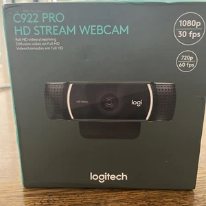 Nowa kamera internetowa Logitech C922 Pro HD Stream 1080p SB - Zdjęcie 1 z 5