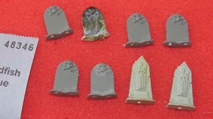 Games Workshop Warhammer Graves Graveyard Scenery Terrain Bits Spares Lot Undead - Picture 1 of 2