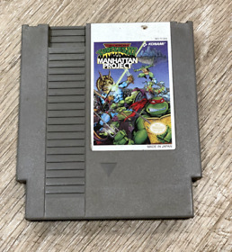 Teenage Mutant Ninja Turtles 3 Manhattan Project - Nintendo NES  -Cartridge Only