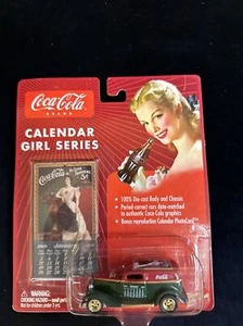 Coca Cola Johnny Lightning '33 Ford Panel Delivery Calendar Girl Series #6 - Picture 1 of 2