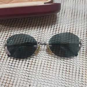 Cartier Rimless Frame C decor Trinity Sunglasses MADE in FRANCE / 1 - Picture 1 of 10