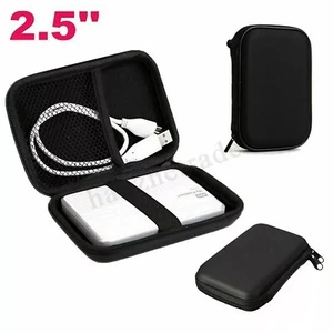 Case Drive Seagate Disk Hard Pouch WD Zipper Bag For Black HDD 2.5" Protection - Afbeelding 1 van 7