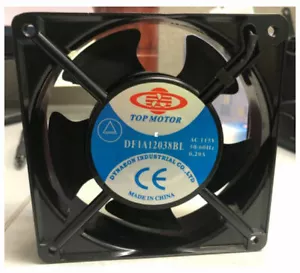 Motore superiore DF1A12038BL ventola 120 mm x 120 mm x 38 mm AC 115 V - senza filo - Foto 1 di 3