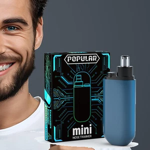 Nasenhaartrimmer Nasen Nasenhaarschneider Augenbrauen Haar Ohr Rasierer 300mAh - Bild 1 von 10
