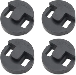 Pack of 4 Rubber Cello Practice Mute, round Tourte Style Silencer for Quiet - Picture 1 of 12