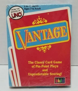 Gioco di carte vintage VANTAGGIO dai creatori di Uno 1985 SIGILLATO NUOVO - Foto 1 di 3