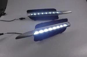 For BMW X5 E70 2007-2010 DRL Daytime Running Driving LED Light Fog Lamp - Picture 1 of 8