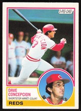 1983 O-Pee-Chee  #102 Dave Concepcion   - FREE SHIP