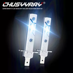2x Kit de bombillas de faros LED H1 Canbus haz alto/bajo sin errores 8000LM 6500K blanco - Imagen 1 de 11