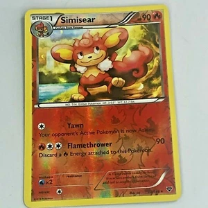 Pokemon Simisear 23/147 - Rare Reverse Holo S&M Burning Shadows - 2014 TCG - Picture 1 of 2