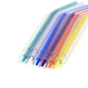 Air/Water Syringe Tips - Clear Tube with Color-Coded Inner Cores - Picture 1 of 15