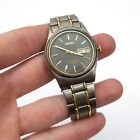 Vintage Seiko Titan Quarzuhr 7N43-9069 Neu Akku! Gebrauchte Uhr 
