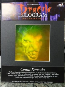 Bram Stoker's Dracula Hologram L'amore non muore mai nuovo sigillato 1992 - Foto 1 di 7
