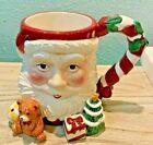 Santa Christmas 'Tis the Season  NIB Coffee Tea Cocoa Mug Cup  Large 18 oz 