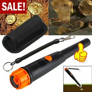 Handheld Metal Detector Pinpointer, IP68 Fully Waterproof, 360°Detection,Black - Picture 1 of 8