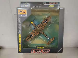 MESSERSCHMITT Bf109 E/TROP 2/JG27 GERMANY WW 2 1:72 EASY MODEL 37278 - Foto 1 di 3