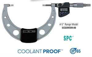 Mitutoyo SC0294594-00 Oversized Digimatic Blade Micrometer, 4-5"/101.6-127mm - Picture 1 of 2