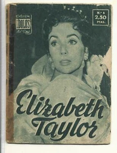Mini Revista Grafica Idolos del Cine Monografía Elisabeth Taylor año 58 (FJ-197) - Imagen 1 de 1