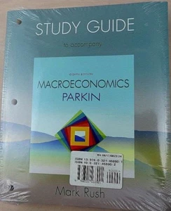 Microeconomics Parkin/Rush Eighth Edition Study Guide Loose Leaf New Free Ship - Imagen 1 de 2