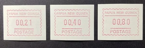PNG - 1991 - Frama - Set of 3 Stamps. (MNH) Lot 1. - Picture 1 of 2