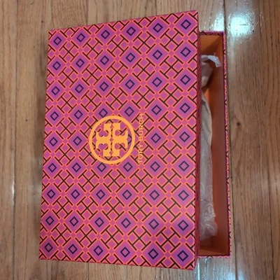 Подлинный Tory Burch пустая розничная упаковка обуви коробка с мешок для пыли без обуви - Изображение 1 из 3