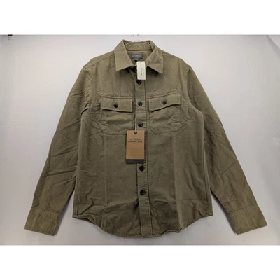 NWT L.L.Bean Signature Men's 1933 Chamois Cloth Slim Fit Shirt in Dark Mush sz S - Image 1 of 4