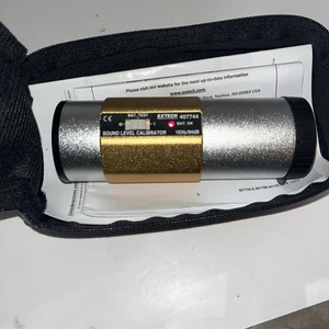 Extech Schallpegelkalibrator 407766: 94 dB Ausgangsschalldruck - Bild 1 von 2