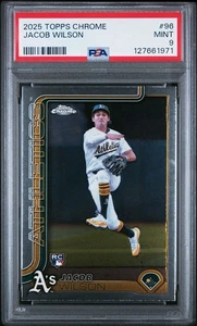 2025 Topps Chrome Jacob Wilson Rookie RC • #96 • PSA 9 - Bild 1 von 3