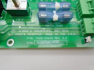 CLARKE'S INDUSTRIES 7005-00600 CIRCUIT BOARD - Picture 1 of 2