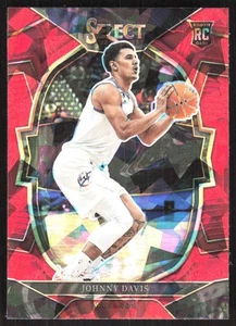 817I 2022-23 Panini Select #100 Johnny Davis Red Cracked Ice Prizms - Picture 1 of 2