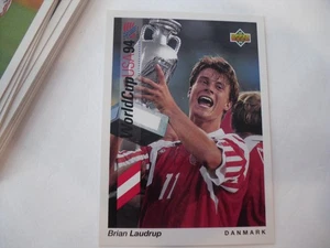 Brian Laudrup Danmark 1993 UD (English/Spanish) World Cup Preview Soccer 77 - Picture 1 of 2